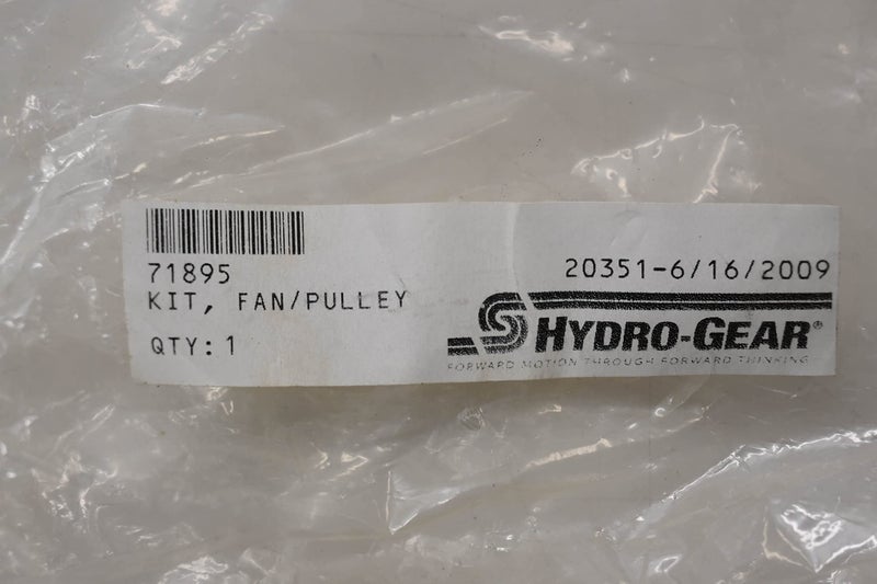 Hydro-Gear Hydro Gear Kit, Fan/pulley Part # 72137 - Image 3